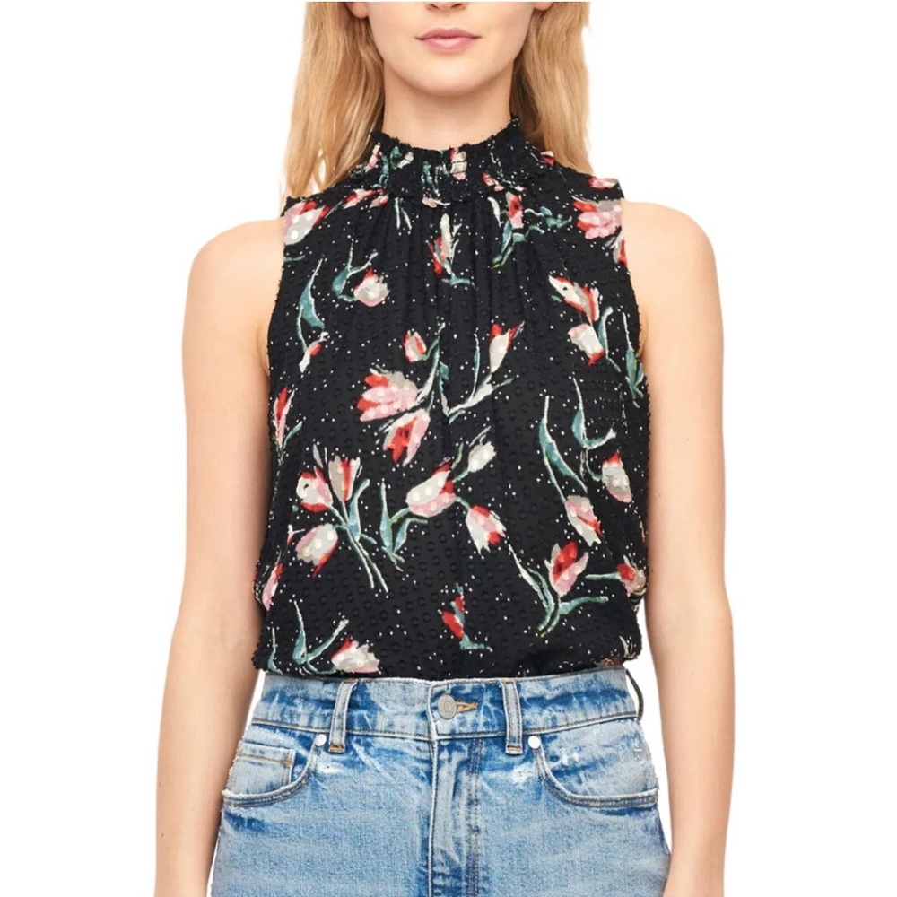 REBECCA TAYLOR | Floral Silk Blouse 🌷